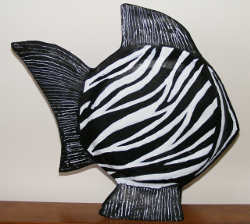paper mache fish